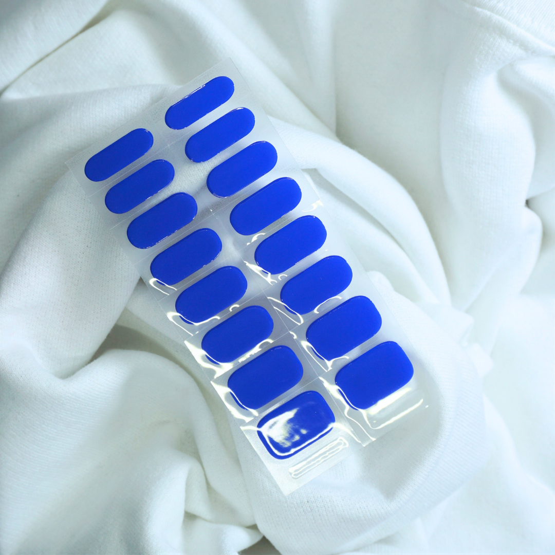 Semi-Cured Gel Nail Wraps | UV LED Nail Strips | Salon Nails at Home | Choose Your Color