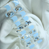 Semi-Cured Gel Nail Wraps | UV LED Nail Strips | Salon Nails at Home | Choose Your Color