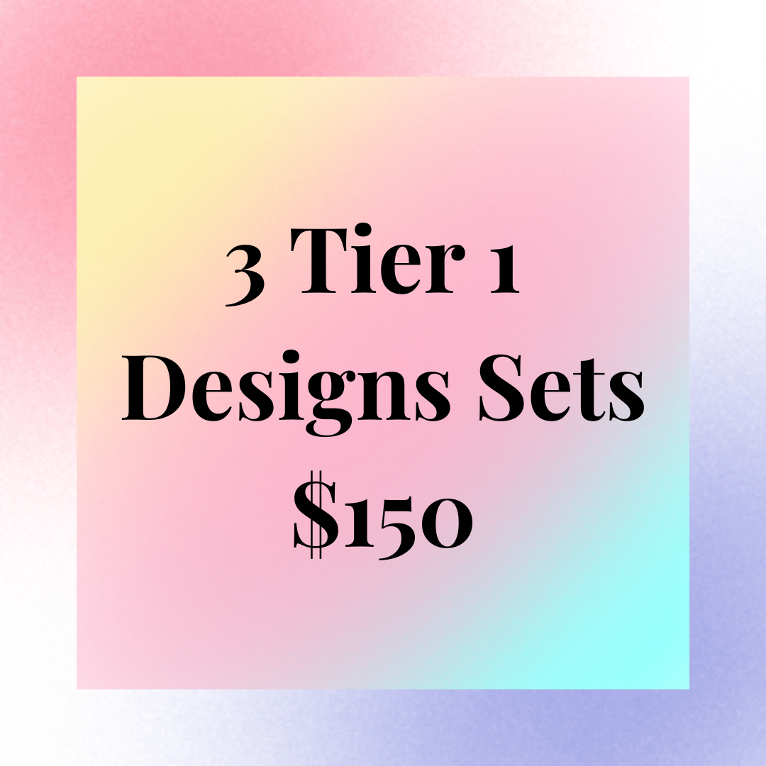3 For $150 Tier 1 Sets