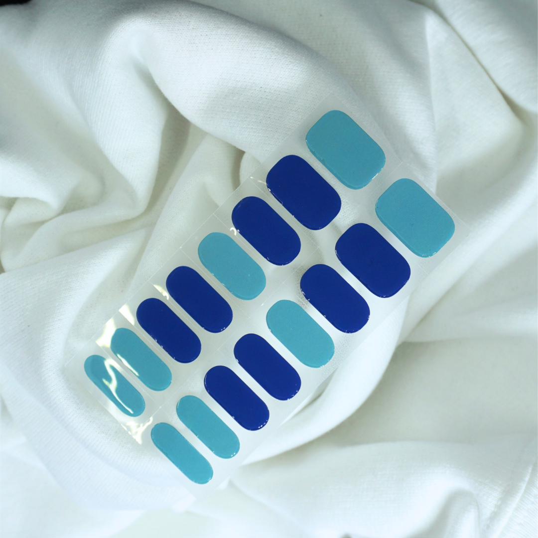 Semi-Cured Gel Nail Wraps | UV LED Nail Strips | Salon Nails at Home | Choose Your Color