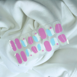 Semi-Cured Gel Nail Wraps | UV LED Nail Strips | Salon Nails at Home | Choose Your Color