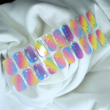 Semi-Cured Gel Nail Wraps | UV LED Nail Strips | Salon Nails at Home | Choose Your Color