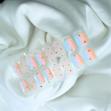 Semi-Cured Gel Nail Wraps | UV LED Nail Strips | Salon Nails at Home | Choose Your Color