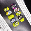 Bettle Juice Glow-in-the-Dark Press-On Nails | 3D Gel Snakes & Custom Mr. Beetle Juice Art