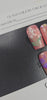 Bloom Luxe - Airbrushed Spring Floral Press-On Nails with Crystals (Medium Square) | Glam Nailz By Chloe