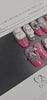 Puppy Glam - 3D Poodle, Plaid & Crystal Press-On Nails (Medium) | Glam Nailz By Chloe
