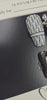 Dior-Inspired Luxury Black & White Press On Nails | Medium Coffin